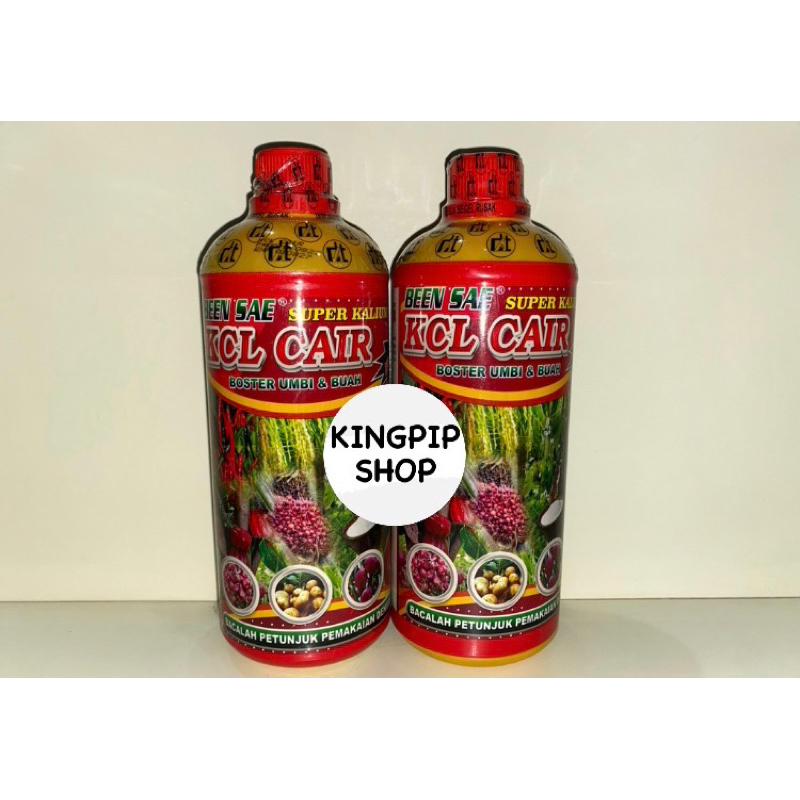 KCL CAIR BEEN SAE (1 liter) BOSTER UMBI & BUAH + ZPT GRATIS ONGKIR EXTRA