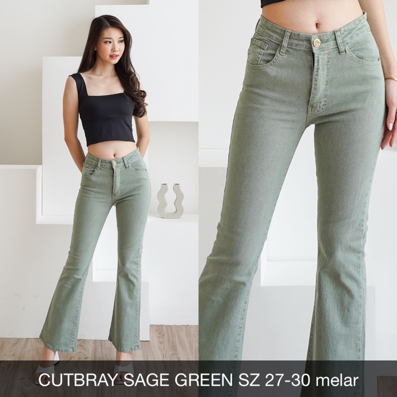 CUTBRAY JEANS SAGE