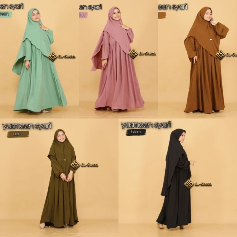 YASMEEN SET SYARI BY EL-SHEZA NEW LIMITED EDITION