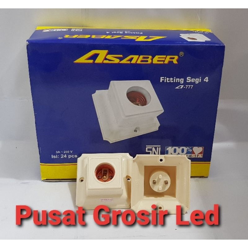 Paket Hemat 24 pcs ( 1 Box ) Fitting Segi Asaber