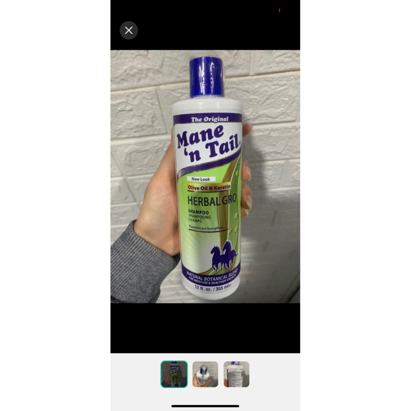 Shampoo mane and tail (carousell)