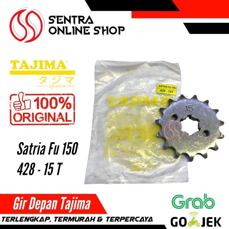 Gir gear depan satria fu fi injeksi 150 gsx 15 428 tajima