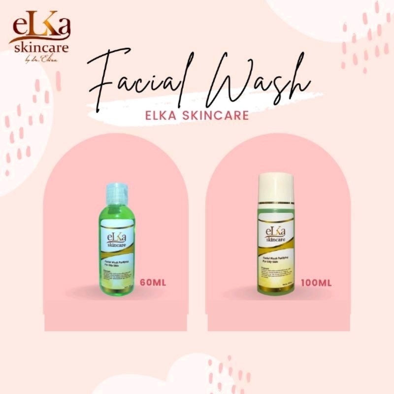 ELKA SKINCARE/ FACIAL WASH / SKINCARE / FACIAL WASH BRIGHTENING WITH TEA TREE OIL / FACIAL WASH JERA