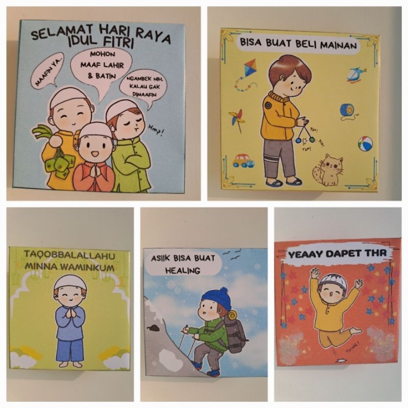 

Amplop KOTAK akhi ukhty 2 lebaran minimal beli 10 boleh campur