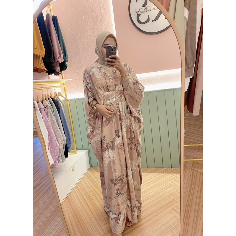 KAFTAN AMELIA / KAFTAN / BAJU LEBARAN / GAMIS / GAMIS LEBARAN / KAFTAN PREMIUM / BAJU LEBARAN / KAFT