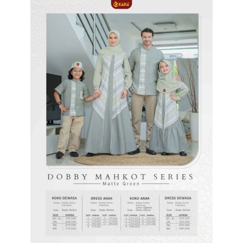 sarimbit keke dobby mahkot series MATTE GREEN