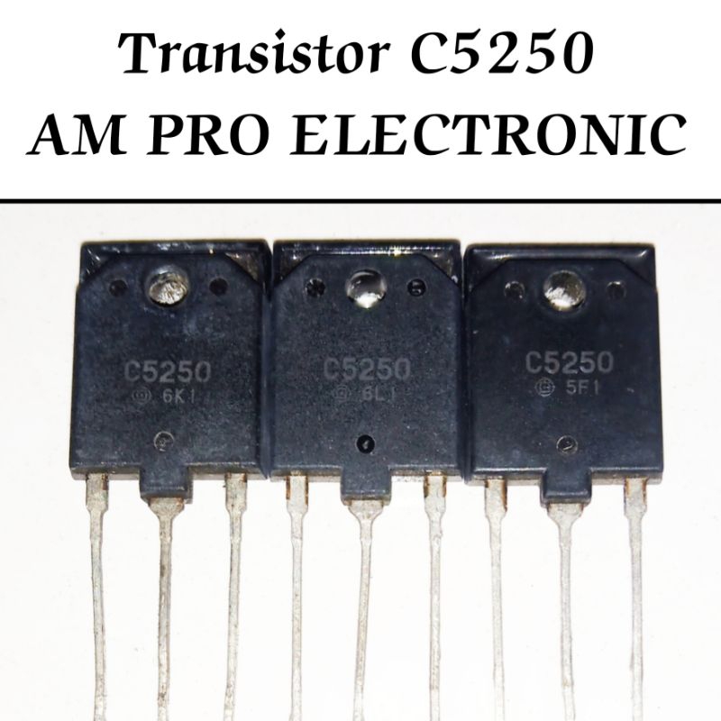 TR C5250 Hitachi Persamaan C5280 C5296 C5447 Transistor Horisontal Cabutan Original