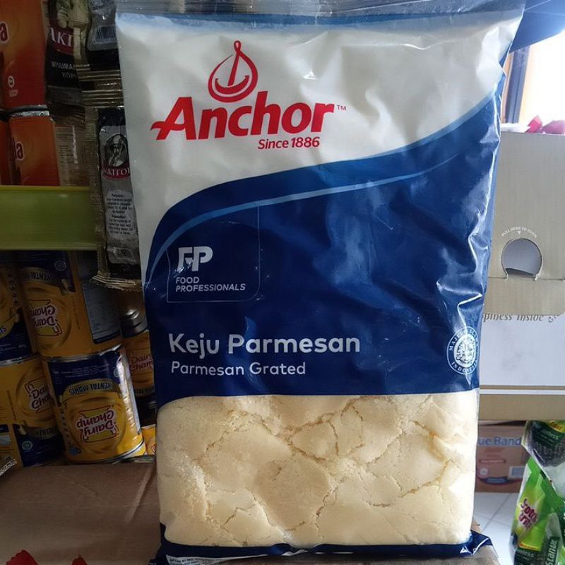 

Keju parmesan bubuk grated anchor repack 100 gr