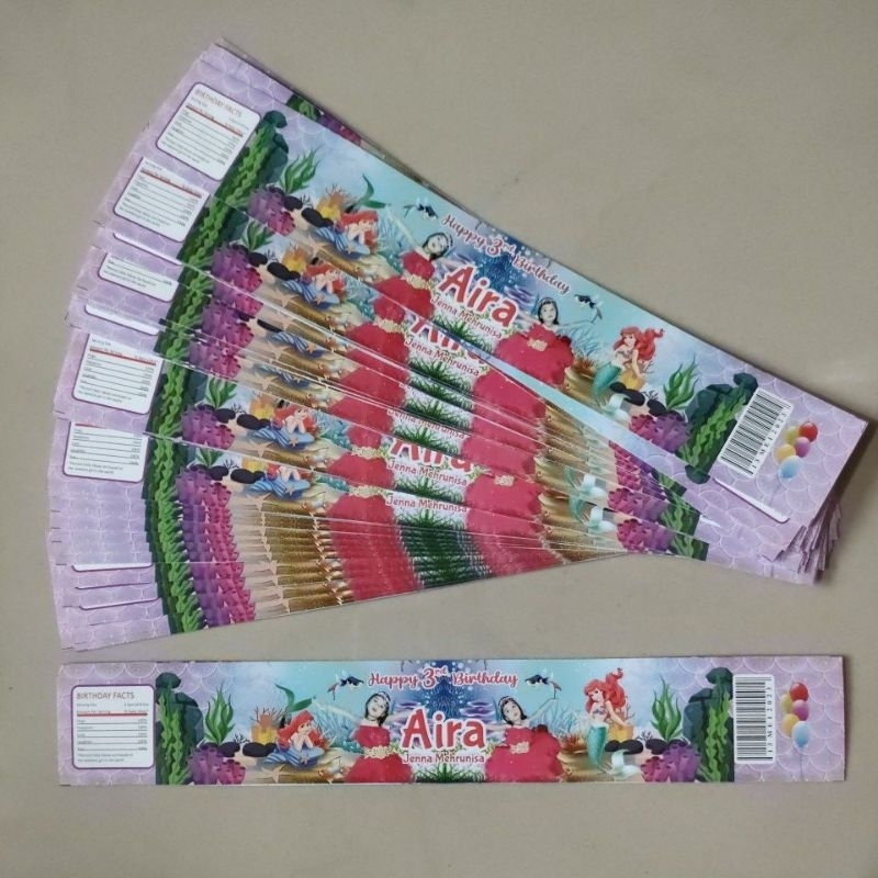 

Label stiker air mineral6