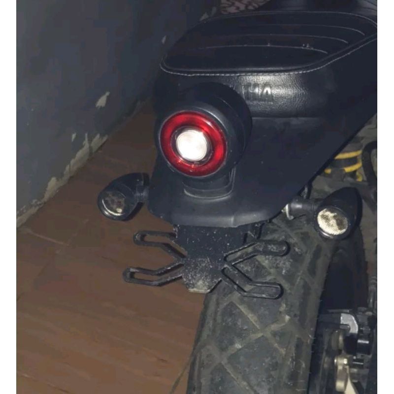 Tail tidy xsr 155 Breket Spakbor belakang xsr 155 Dudukan plat nomor xsr 155 tatakan plat nomor xsr1