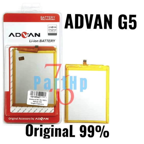 Baterai Ori 99% Advan G5 - Batere Baterei Batri Betre Batrai Batre Battrey Batri Betri