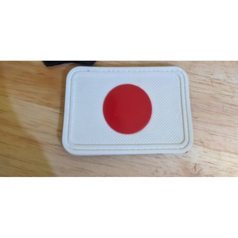 patch rubber bendera jepang japan