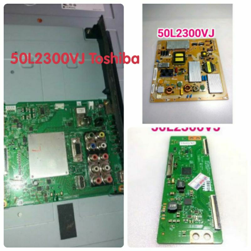Sparepart tv led toshiba mb psu Tcon 50L2300VJ