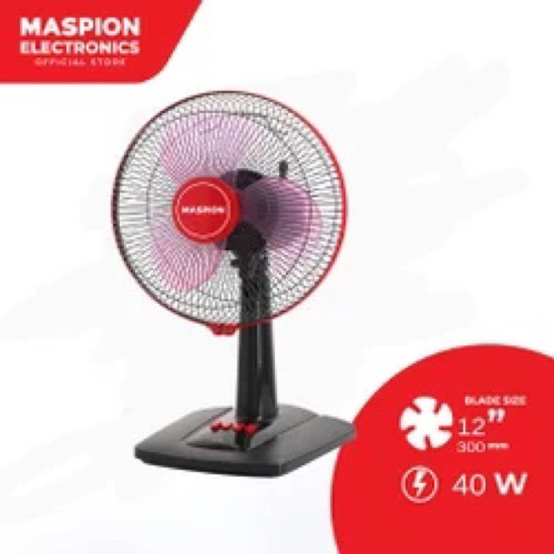 TERMURAH!! Kipas Angin Maspion EX 307 / Kipas Meja Maspion 12 inch Original