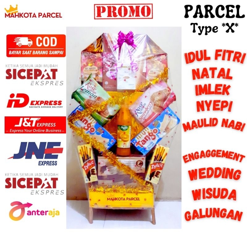 

Parcel lebaran Hampers Lebaran Selempang Hari Raya Idul Fitri Natal Lebaran Imlel/Type X