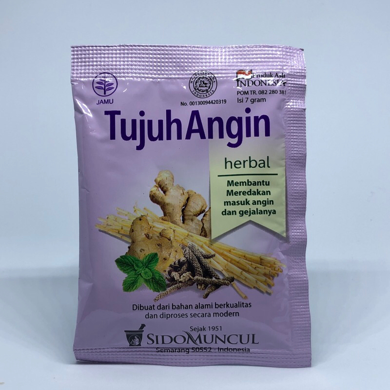 

Sido Muncul Jamu Tujuh Angin 10's - Herbal Demam dan Masuk Angin