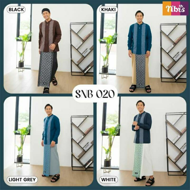 SNB 020 | Sarung Nibras 2023 | Nibras Fashion | Sarung Murah