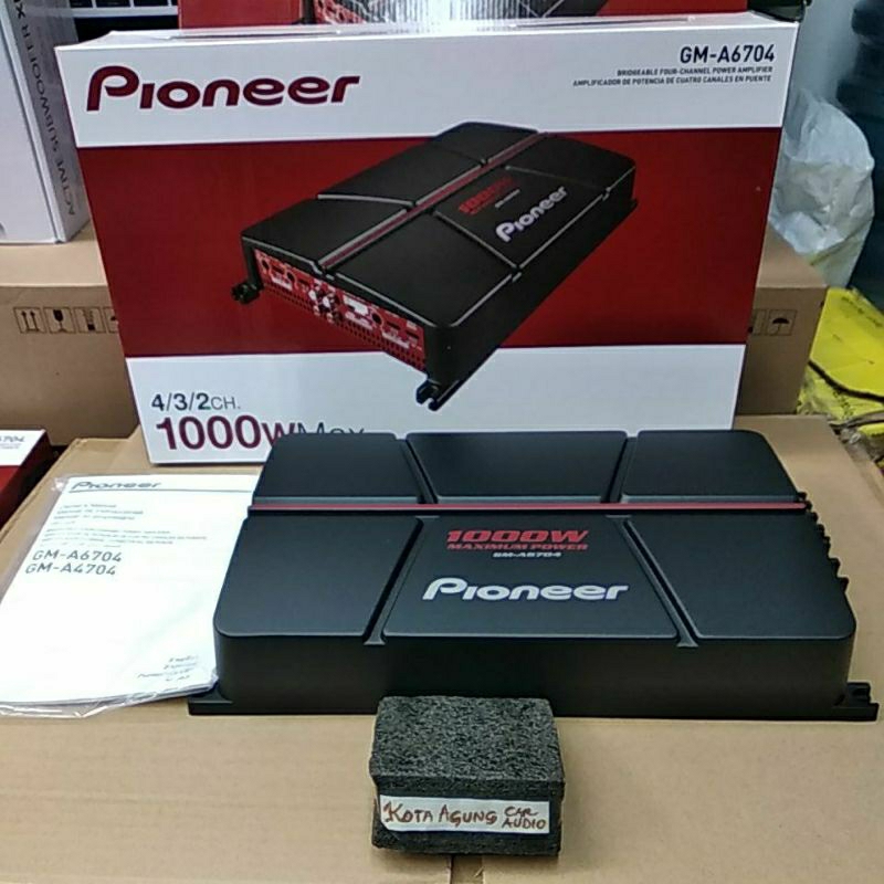 power pioneer gm-a6704 / gm a6704 power 4ch