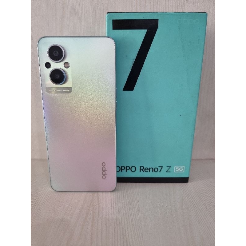 oppo reno 7z 5g 8/128 second lengkap