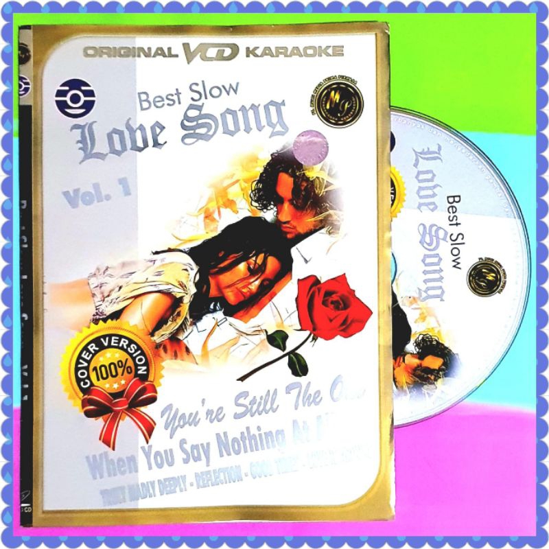 KASET VCD ORIGINAL BEST SLOW LOVE SONG BISA KARAOKE - KASET VCD LAGU BARAT TERBARU - KASET VCD LAGU 