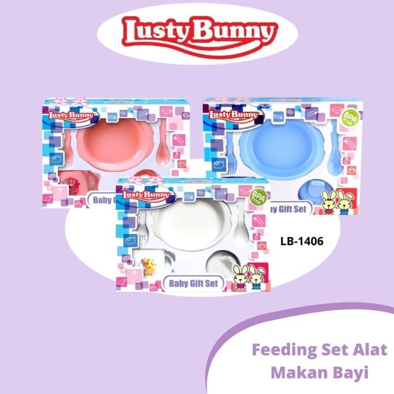 LUSTY BUNNY FEEDING SET 5PCS LB1406