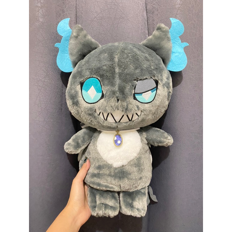 Boneka Twisted Wonderland Karakter Grim the Cat Size 45cm Original / Boneka Karakter Grim Kucing Twi