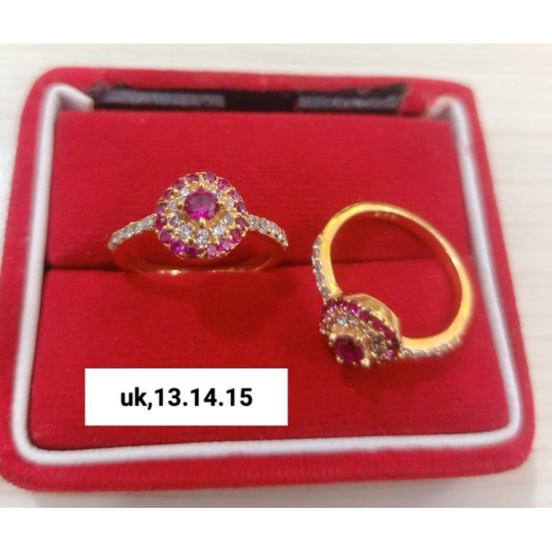 CINCIN DEWASA PERAK EMAS