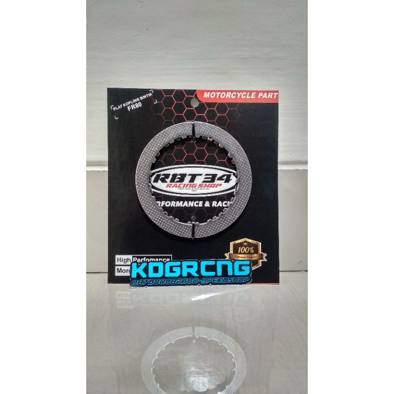 plat kopling bintik fr80 / plat kopling totol fr80 jupiter f1zr RBT34