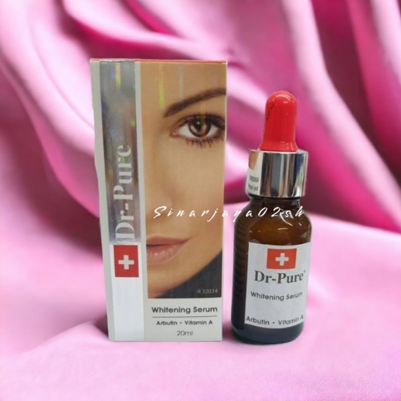 SERUM DR PURE WHITENING SERUM WAJAH ORIGINAL BPOM