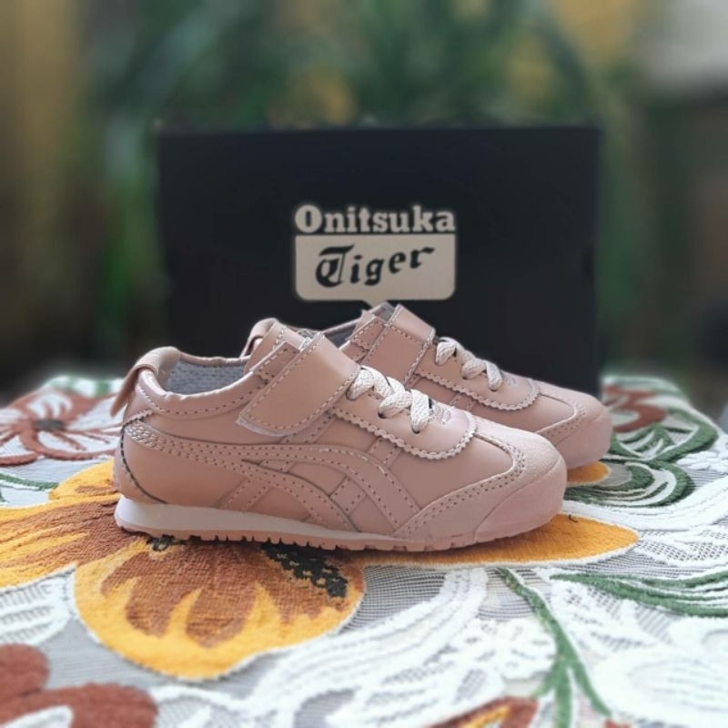Sepatu Anak 0nitsuka Tiger Sepatu Anak Laki Laki Perempuan Tali Velkro Sneaker Anak Kanvas Kasual 1029