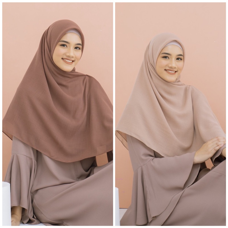 JILBAB SEGIEMPAT PARIS SYAR’I / KERUDUNG SEGIEMPAT PARIS JUMBO 130x130