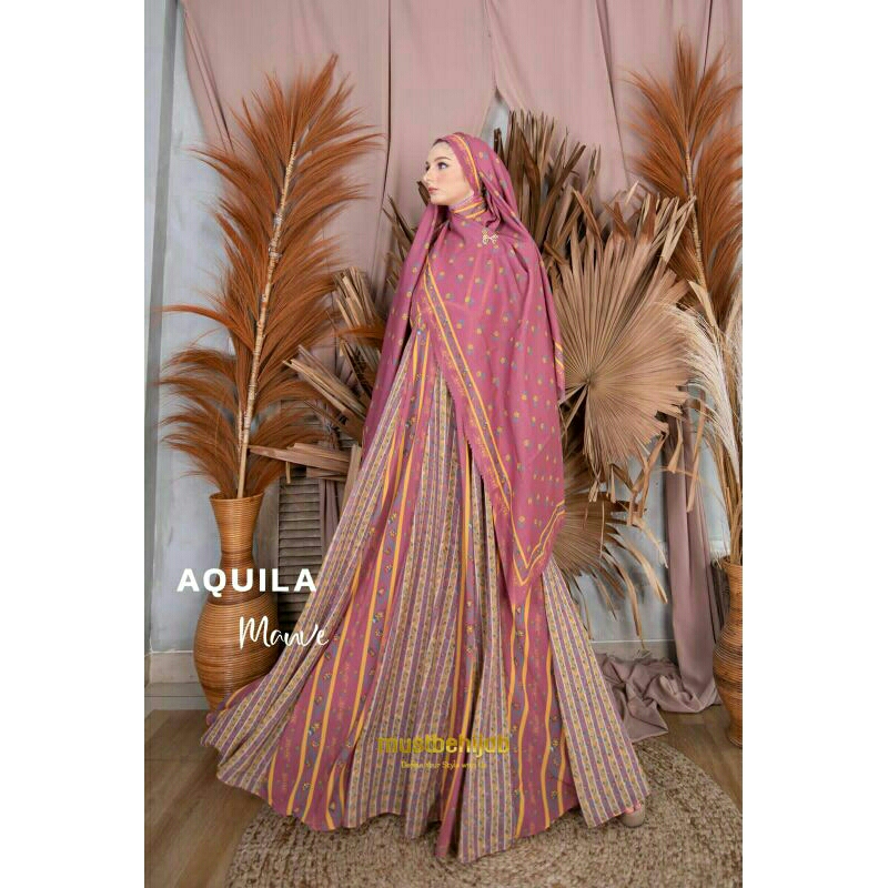 [MUSTBE HIJAB] GAMIS SET TERBARU / DRESS SET " AQUILA " by mustbe hijab