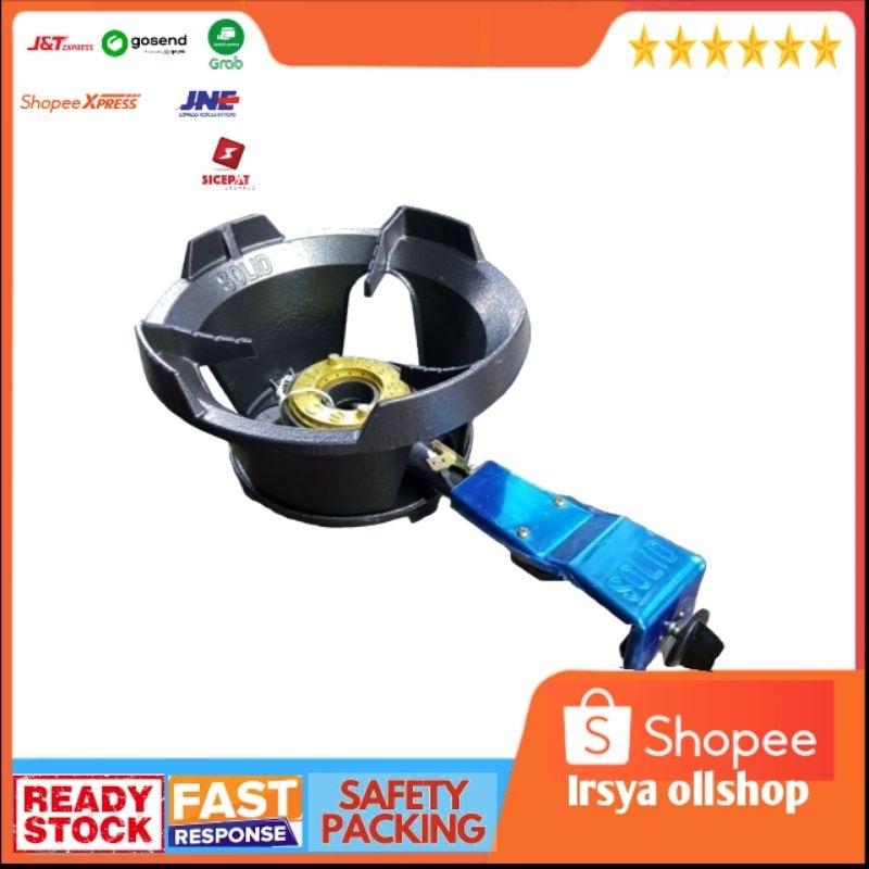 kompor gas 5b auto api besar merk solid