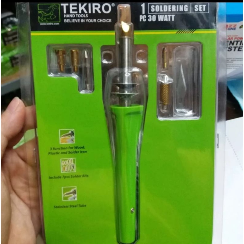 Tekiro Solder set 3 fungsi / soldering set 3 in 1