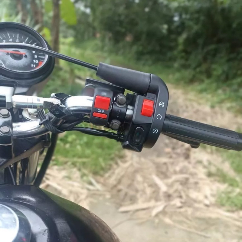 GAS SPONTAN KSR DOMINO PLUS HANDGRIP KAZE SET KIRI KANAN SEPASANG UNIVERSAL