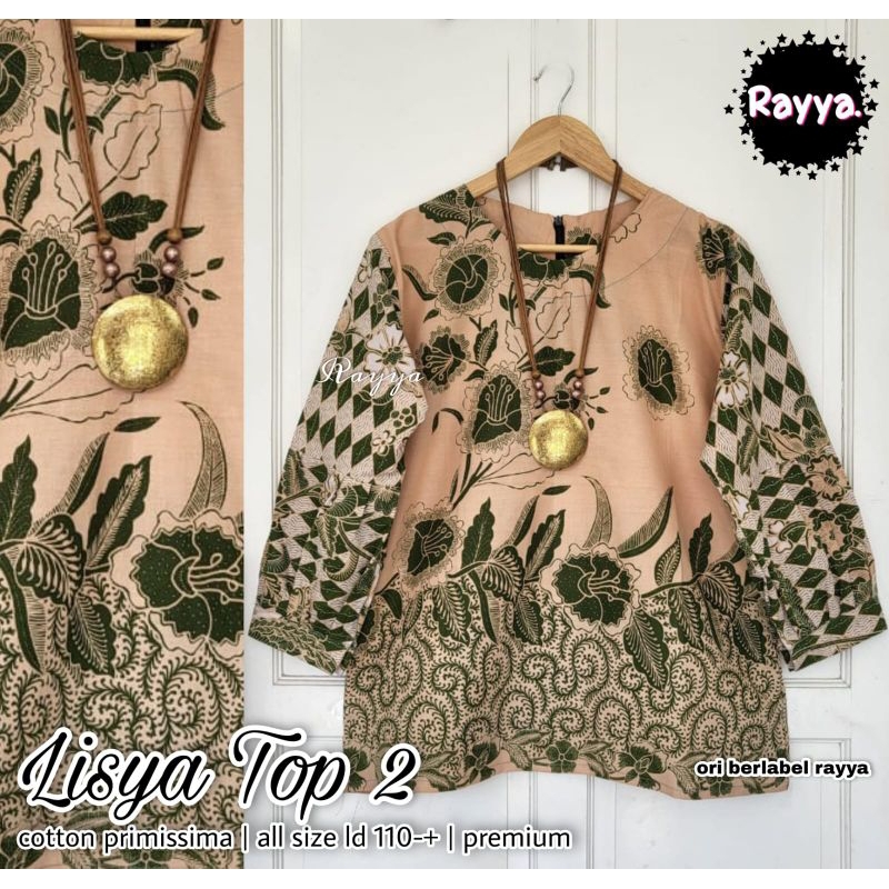 blus lisya kartika batik solo blus batik