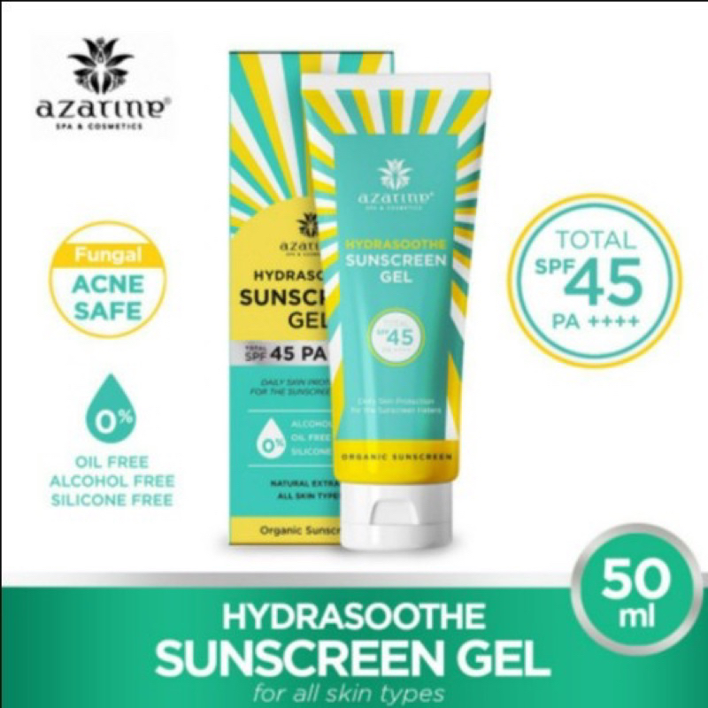 Azarine Hydrasoothe Sunscreen Gel SPF45 PA+++ 50ML