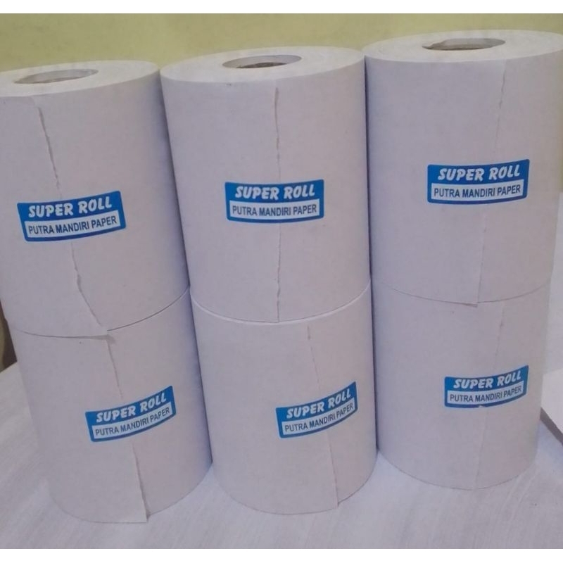 

ghg Kertas kasir HVS 1PLY 75x55MM Paket 10 Roll