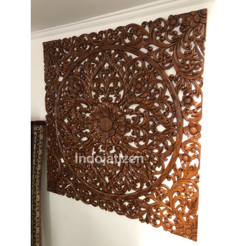ukiran dinding kayu jati asli ukiran jepara