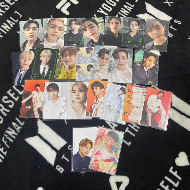 SEVENTEEN PHOTOCARD TAKE ALL SCOUP SEUNGCHEOL MINGYU DINO SEUNGKWAN TRADING CARD GAMEBOI PC TAKE ALL