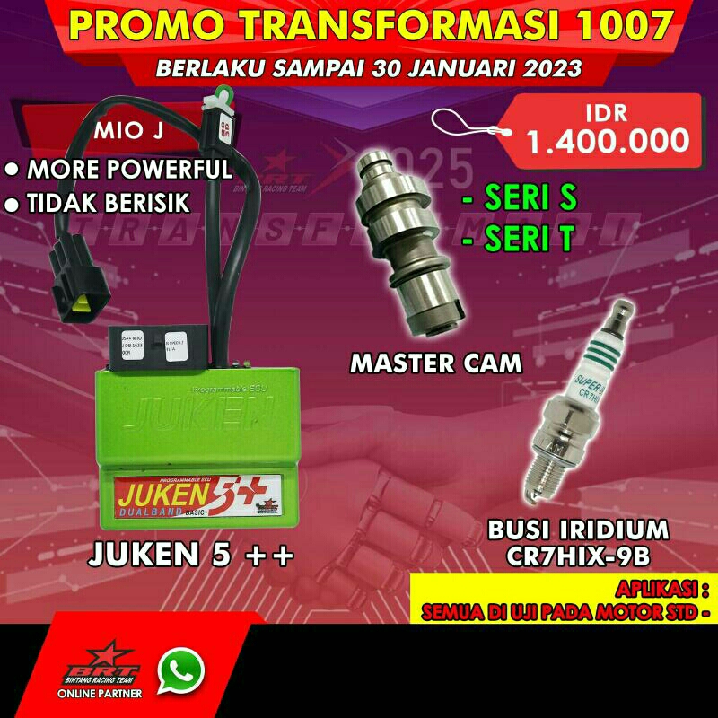 Promo Paket Performance ECU BRT Juken 5 Mio J