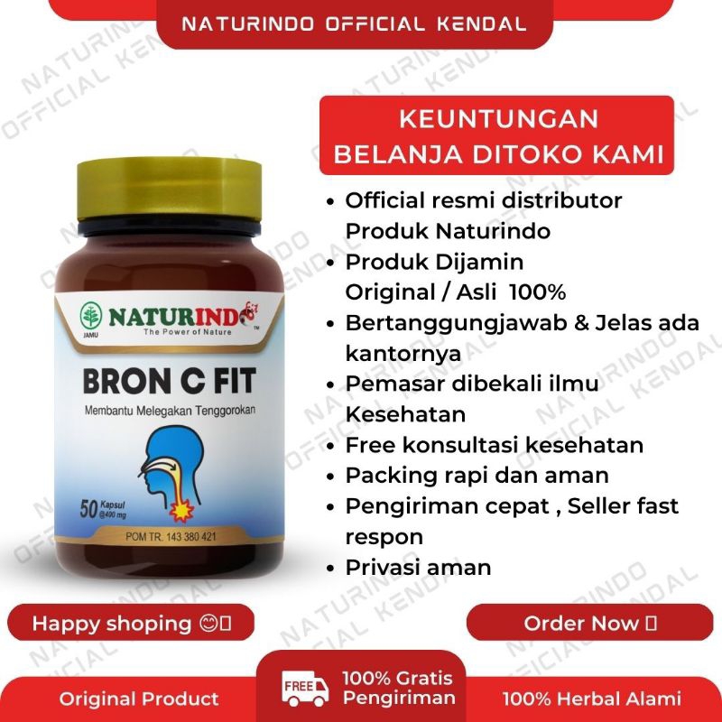 Obat Sinusitis Polip Hidung Rhinitis Alergi Sinus Hidung Bau Busuk Bron C Fit