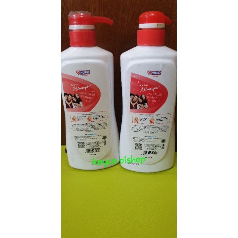 Sabun cair Nuvo family Pump 600ML