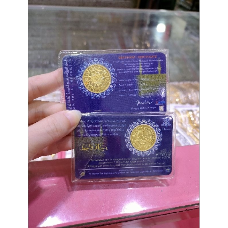 DINAR Antam 1dinar 4,25gr