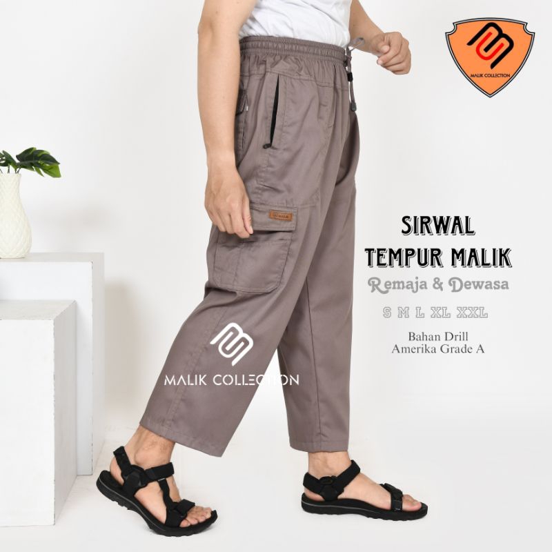 Celana Sirwal Pria Dewasa Tempur Malik Remaja &amp; Dewasa Jumbo XXL XL L M