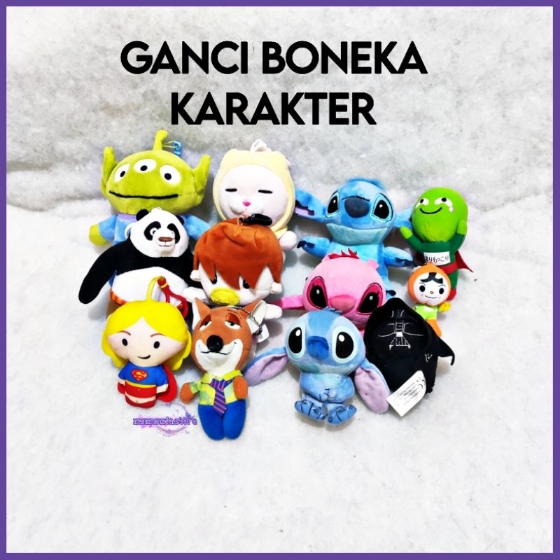 GANCI BONEKA KARAKTER