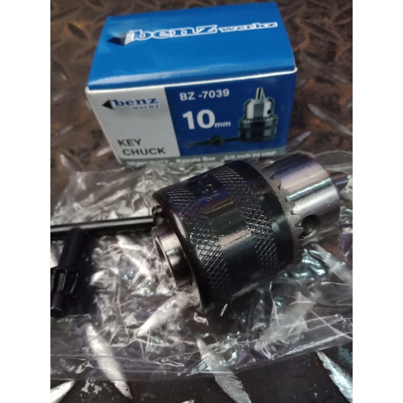 KEPALA BOR / CHUCK BOR UKURAN 10 MM UNTUK MESIN BOR MT 60 MAKTEC