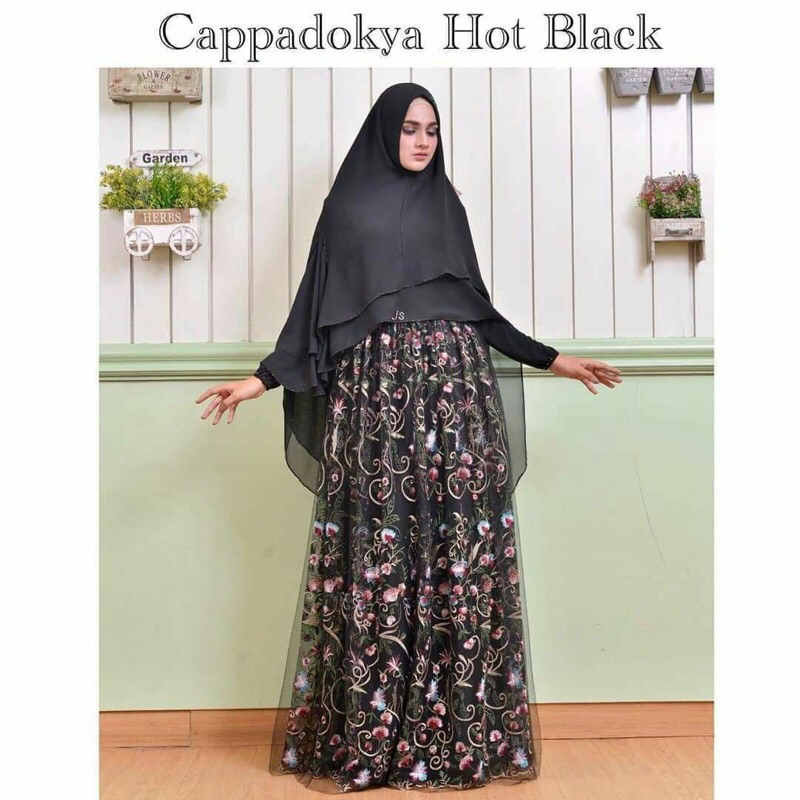 CAPPADOKYA HOT BLACK BY JAWHARA SYARI
