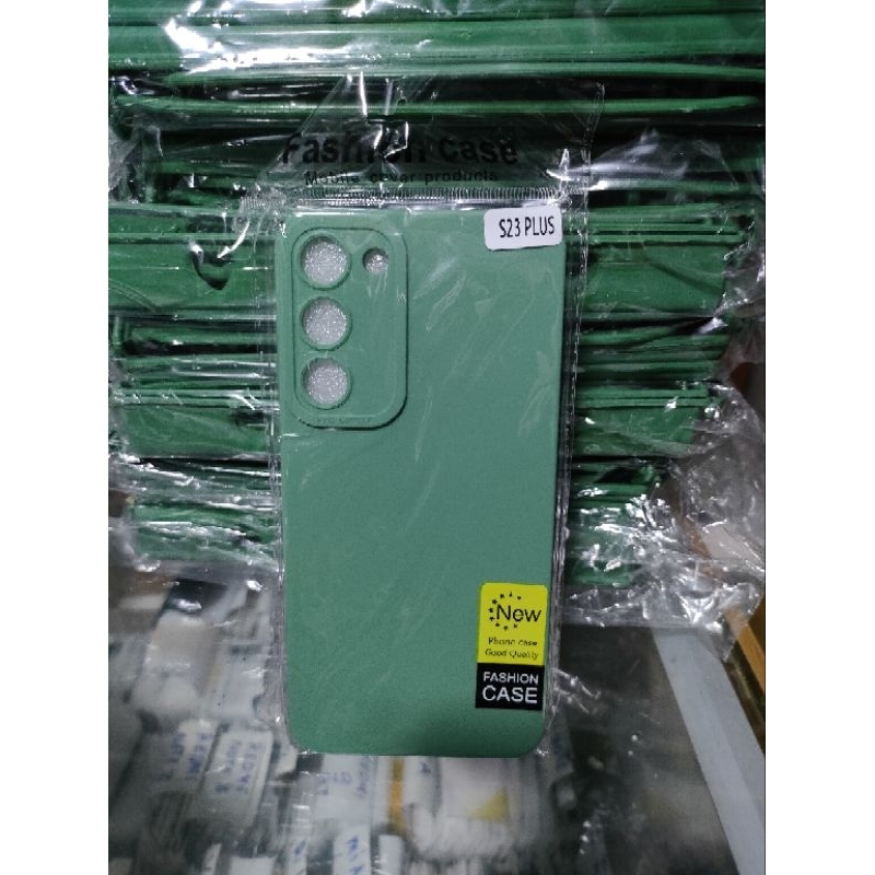 Softcase Samsung S23+ S23 Plus Silikon Casing Case Macaron Pelindung Pro Camera