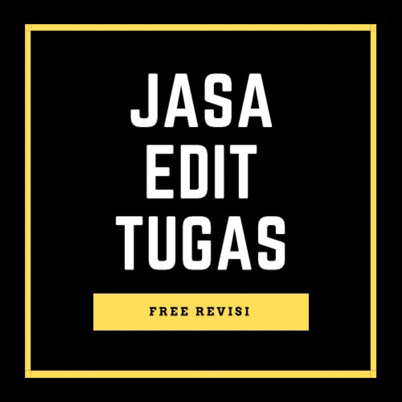 

JASA EDIT CEPAT, MURAH